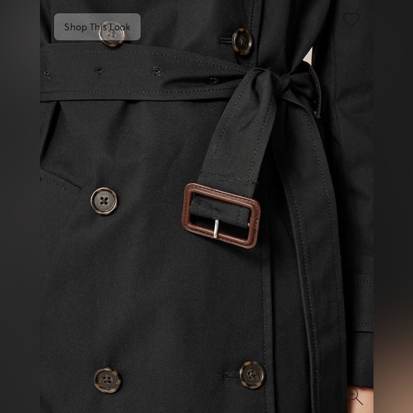 J.Crew New Icon trench coat in black - Picture 3 of 11